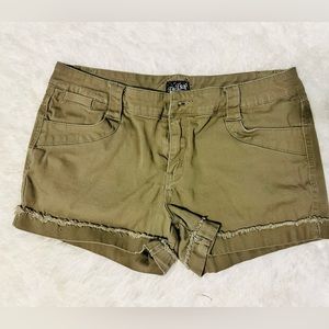 BEBOP khaki colored shorts in size 13